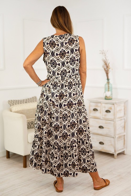 Vestido oversize bohemio