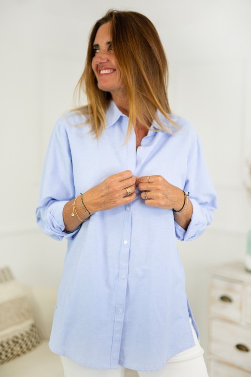 Camisa Slim Celeste