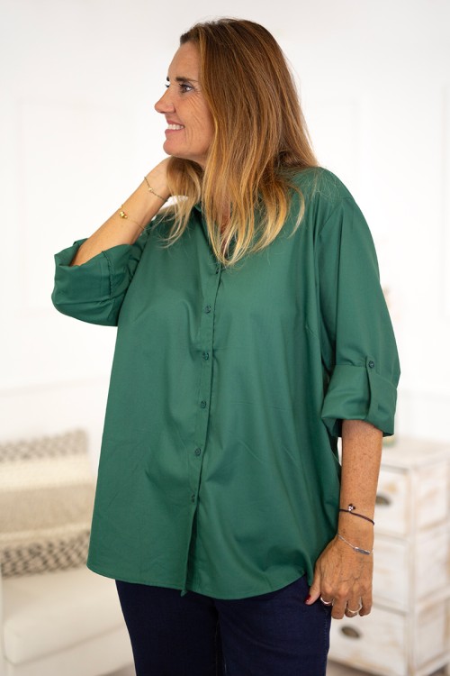 Camisa manga ajustable