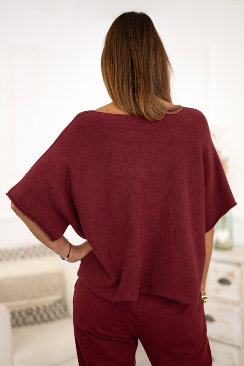 Jersey oversize manga murciélago