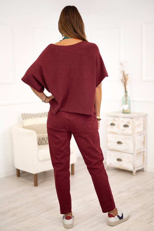 Pantalones jogger cordón 