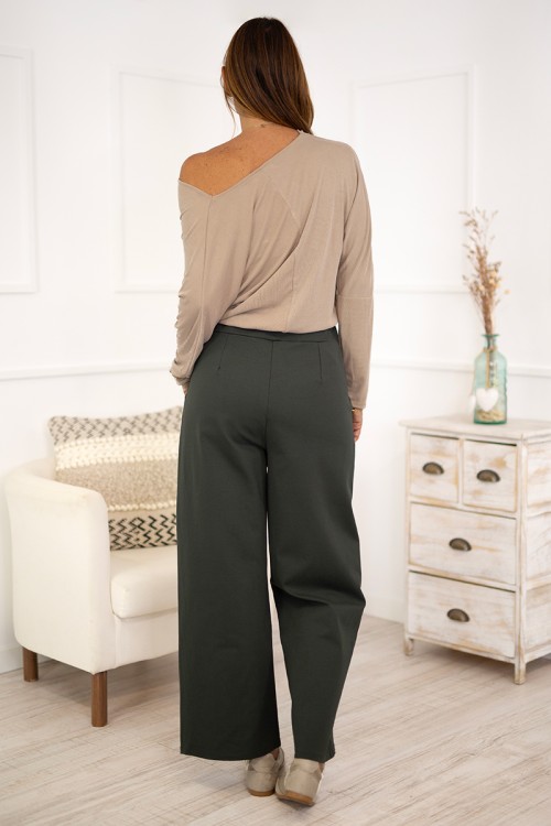 Pantalones elásticos culotte