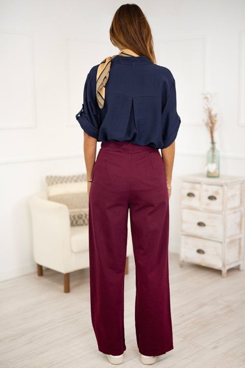 Pantalones culotte elástico 