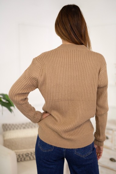 Jersey punto grueso canalé 