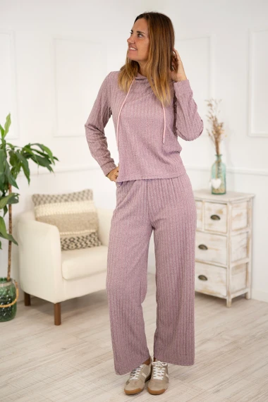 Pantalones canalé tacto suave