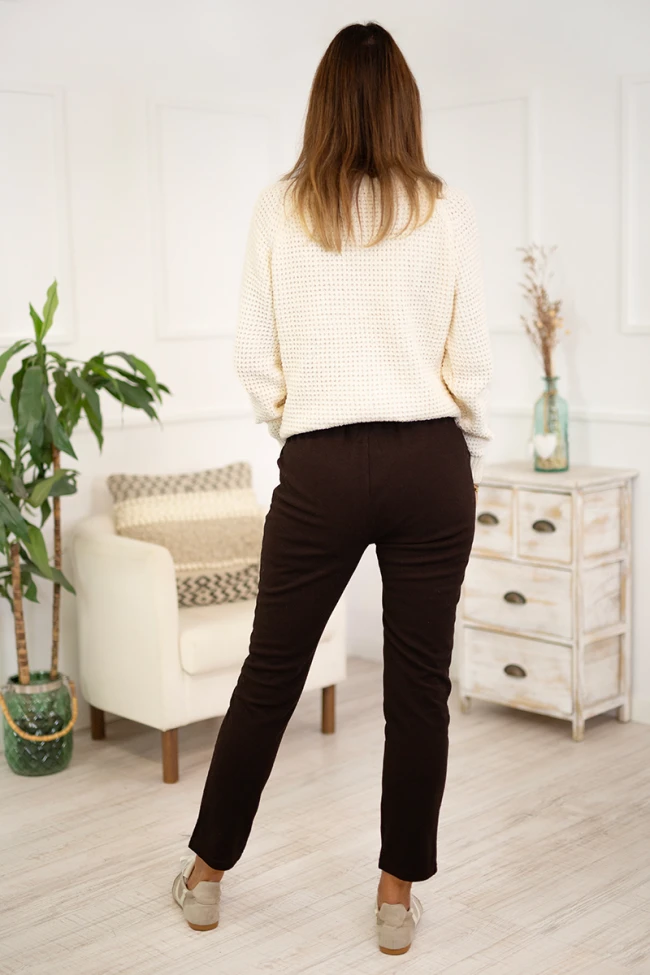 Pantalones jogger tacto suave