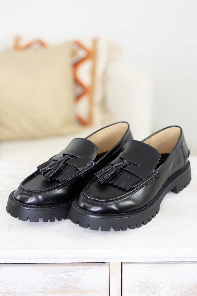 Calzado Mocasín Negro