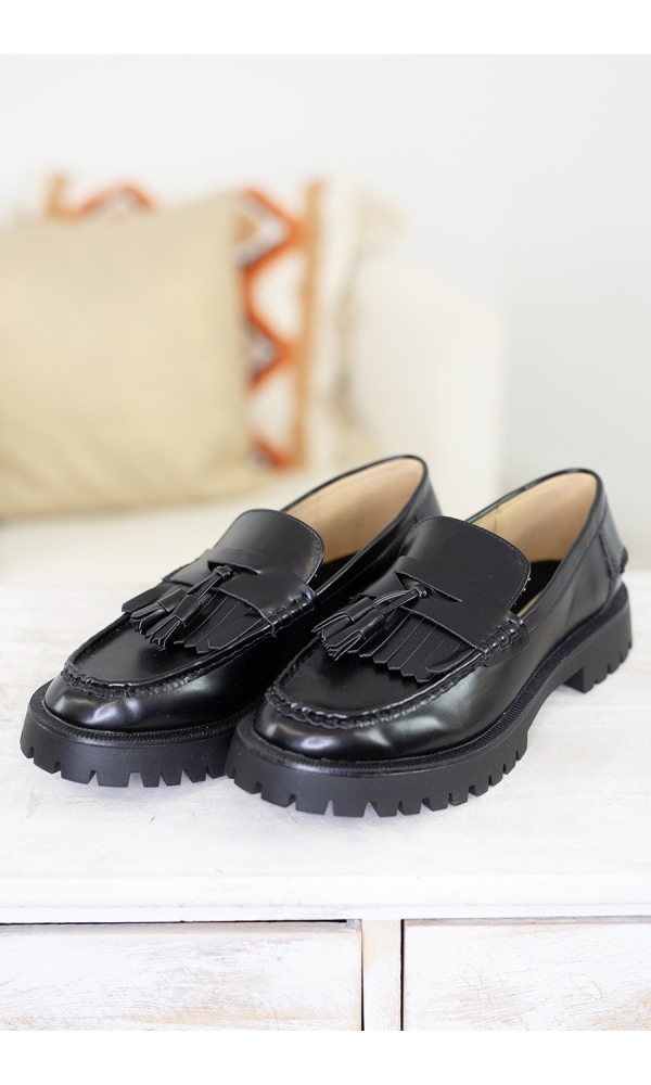 Calzado Mocasín Negro